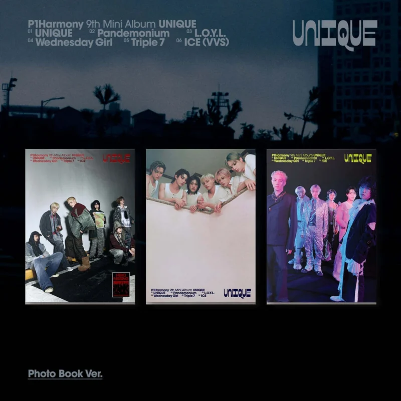 P1harmony „Unique” Photobook ver.