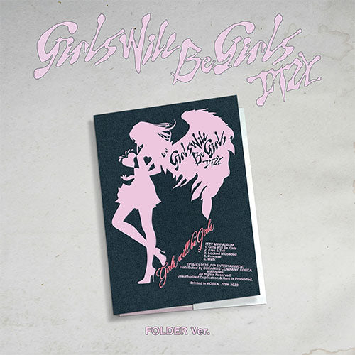 Itzy „Girls Will Be Girls” Folder ver. Album