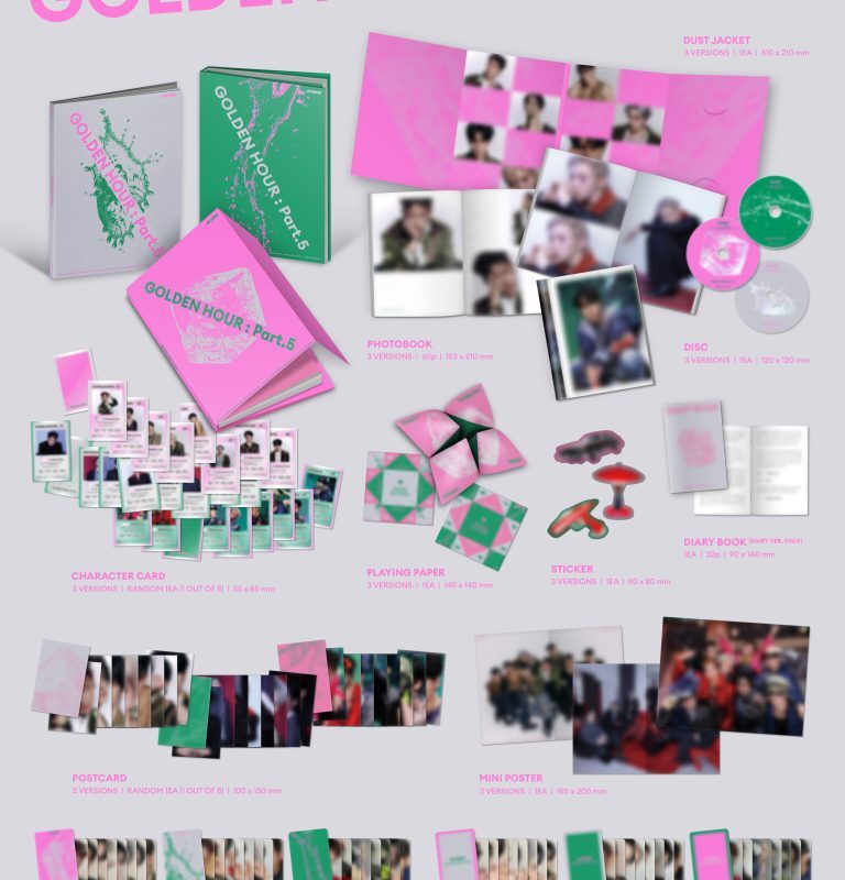 Ateez „Golden Hour Part.5” Album