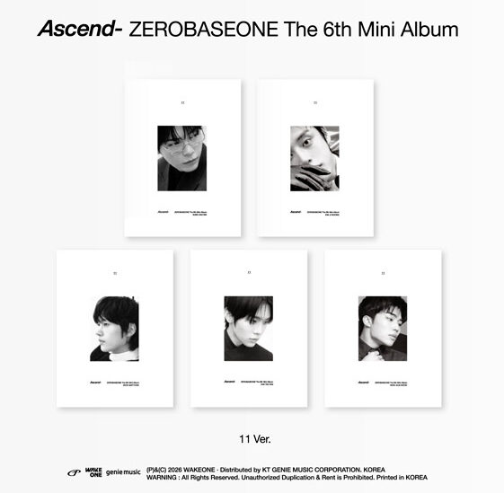 Zb1 „Ascend” 11 ver. Album