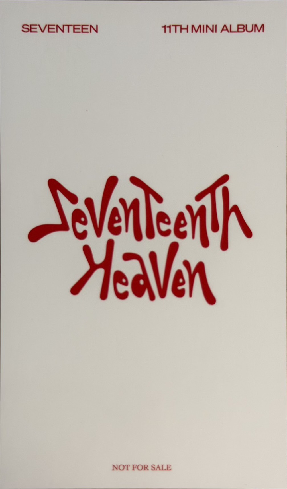 Seventeen Joshua „Heaven” photocard - obrazek 2