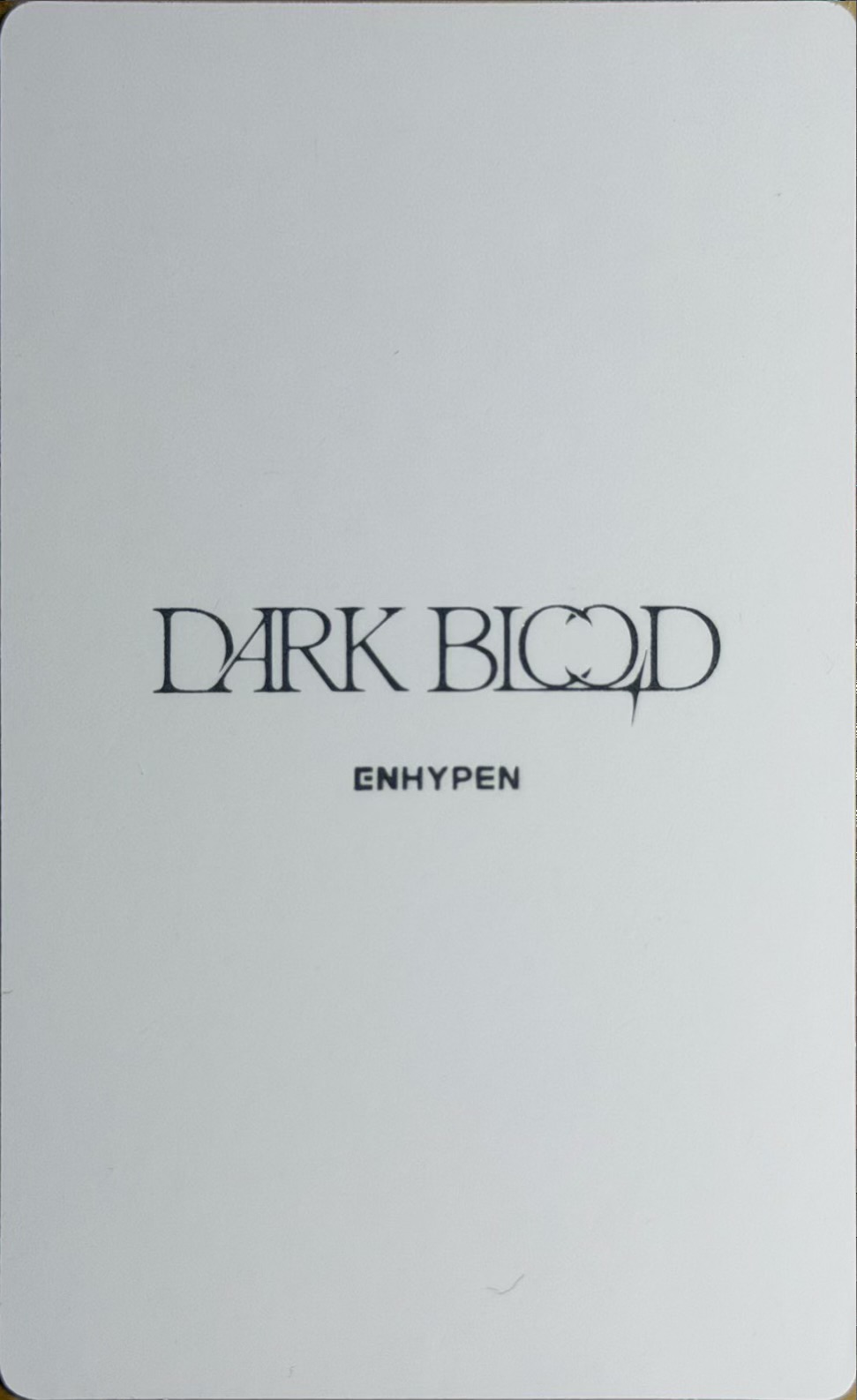 Enhypen Jay „Dark Blood” photocard - obrazek 3
