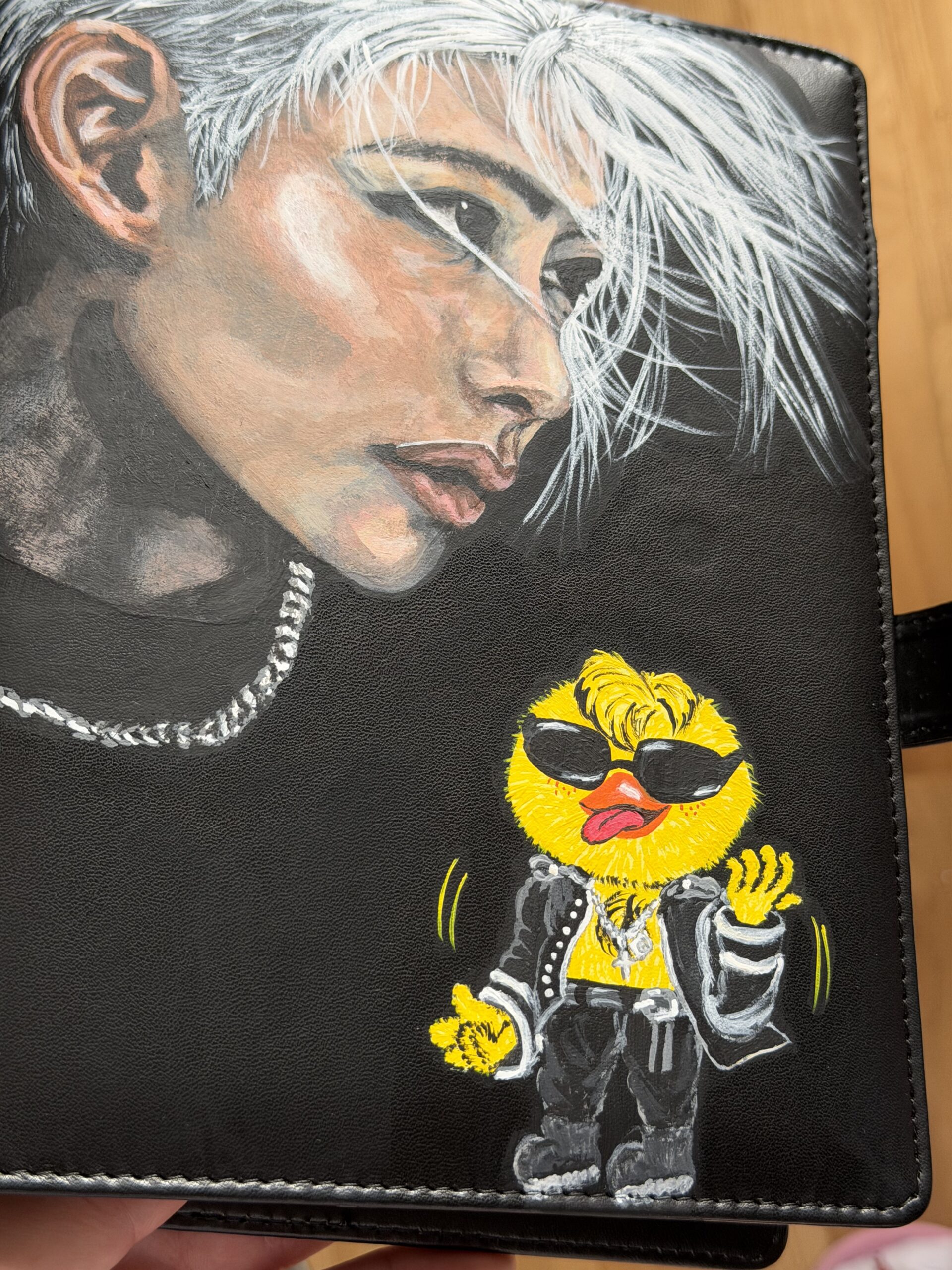 Binder na kart Felix BokkAri Ręcznie malowany - FANMADE - obrazek 3