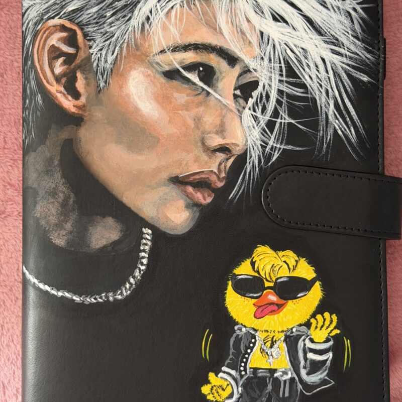 Binder na kart Felix BokkAri Ręcznie malowany - FANMADE