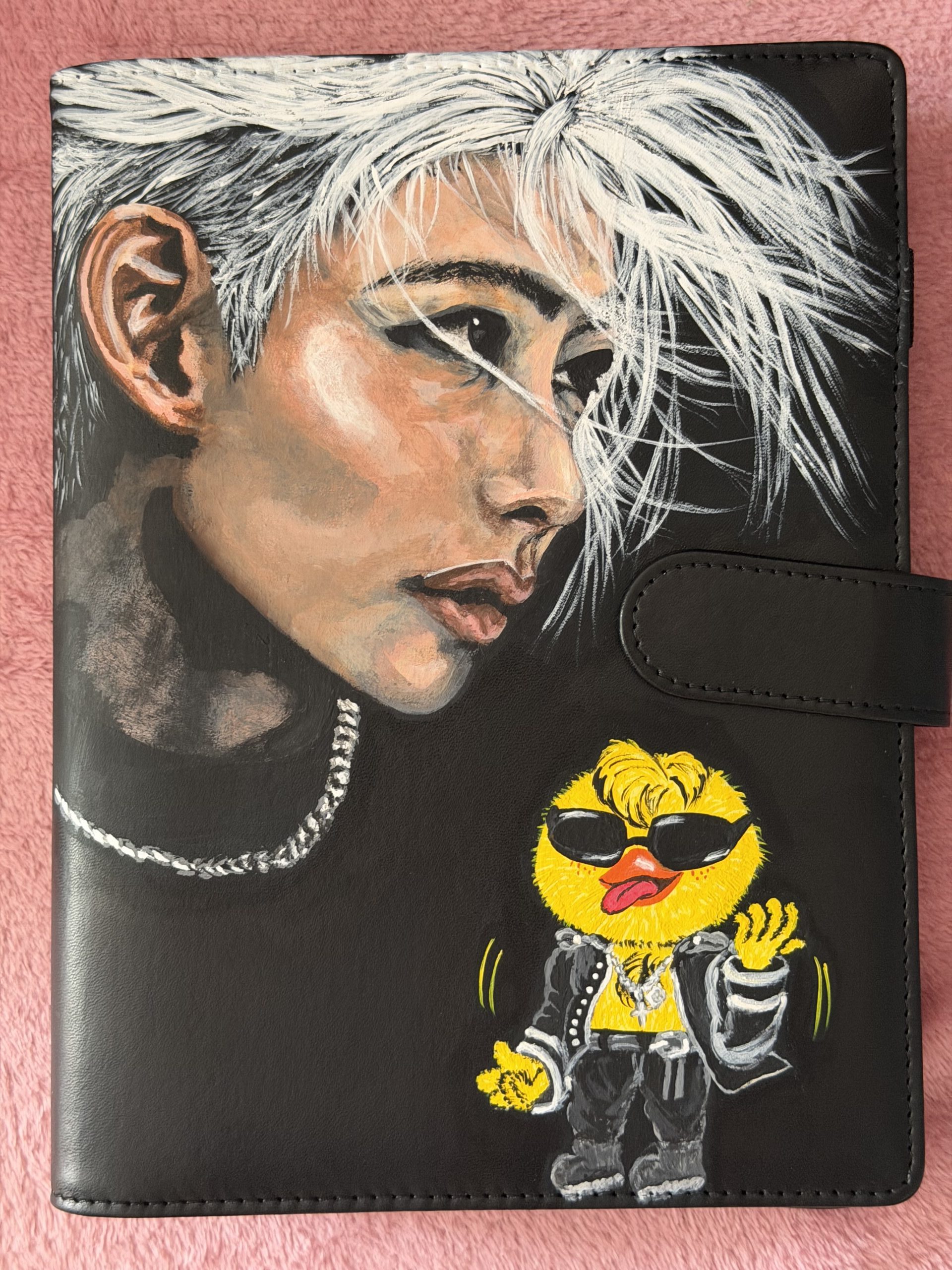 Binder na kart Felix BokkAri Ręcznie malowany - FANMADE