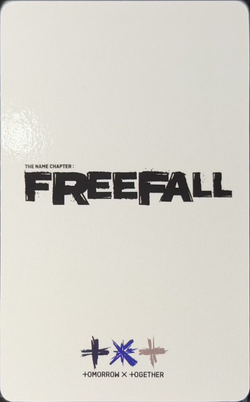 TXT Kai „FREEFALL ” photocard - obrazek 2