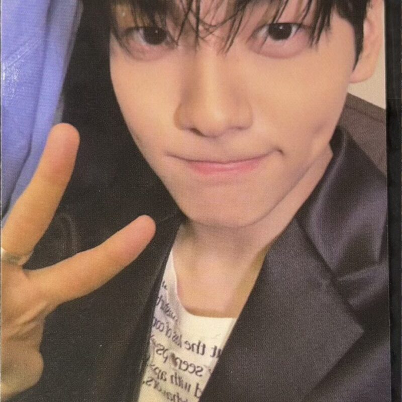 TXT Soobin „7TH Year ” video call photocard