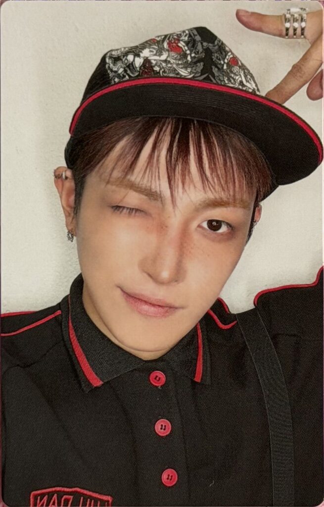 ATEEZ „BAD” Japan Ver. Photocard Hongjoong