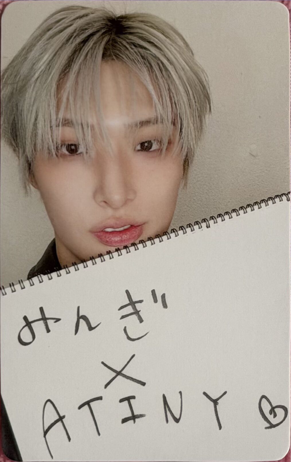 ATEEZ „BAD” Japan Ver. Photocards FANCLUB VER. Mingi