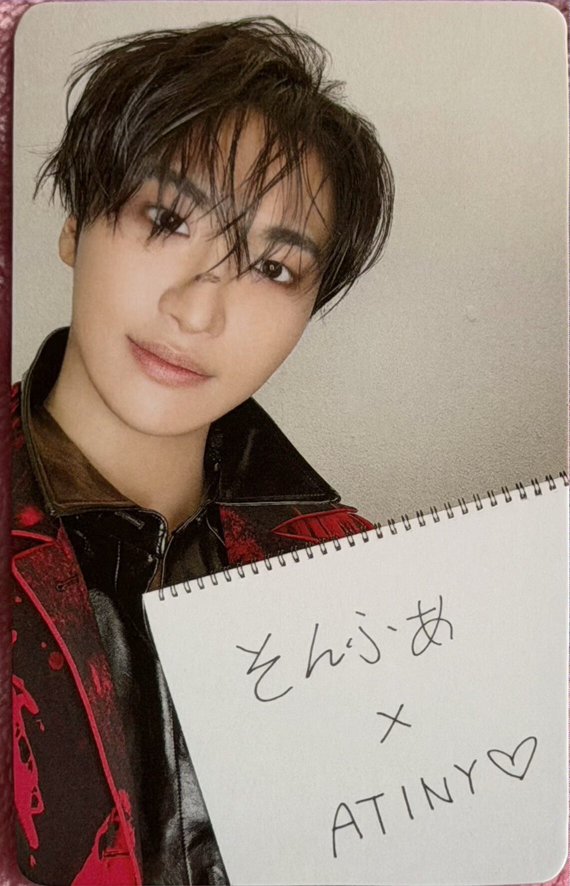ATEEZ „BAD” Japan Ver. Photocards FANCLUB VER. Seonghwa