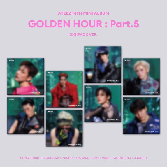 Ateez „Golden Hour Part.5” digipack album