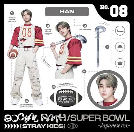 Stray Kids Han „Social Path” Album Japan